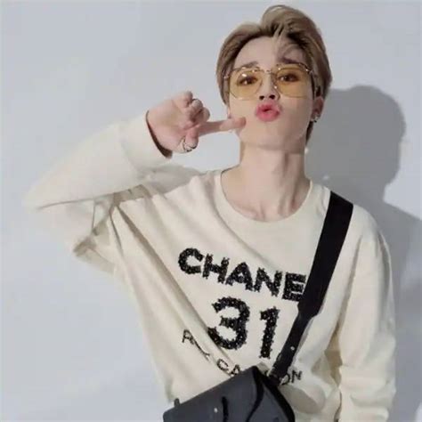 jimin chanel sweater|bts Jimin channel style.